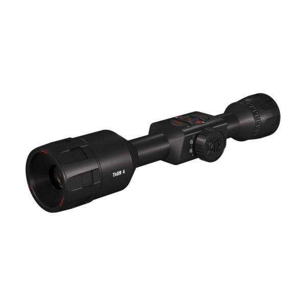 ATN ThOR 4 384 2-8x Smart HD Thermal Digital Riflescope, 30mm Tube Diameter, Matte Black