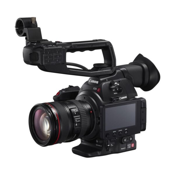 Canon EOS C100 Mark II Digital HD Dual Pixel CMOS Camera with EF 24-105mm f4L IS II USM Lens
