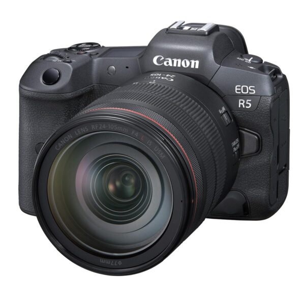 Canon EOS R5 Mirrorless Digital Camera with RF 24-105mm f4 L IS USM Lens