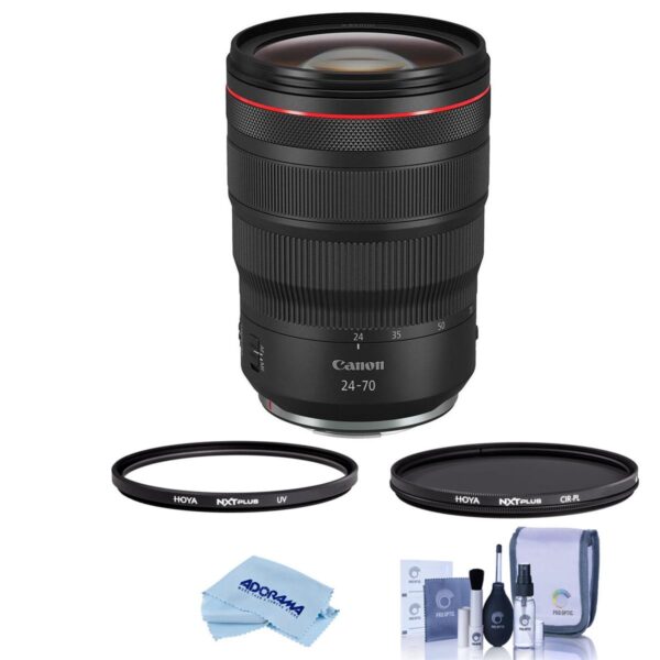 Canon RF 24-70mm f2.8 L IS USM Lens with Filter Bundle