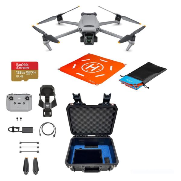 DJI Mavic 3 Drone Fly More Combo with Hard Case & Accessories Kit