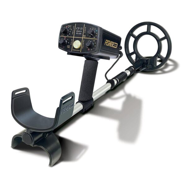 Fisher Research Labs CZ-21 Quicksilver Premium Multi-Frequency Underwater Metal Detector with 8 Searchcoil, 5KHz & 15KHz