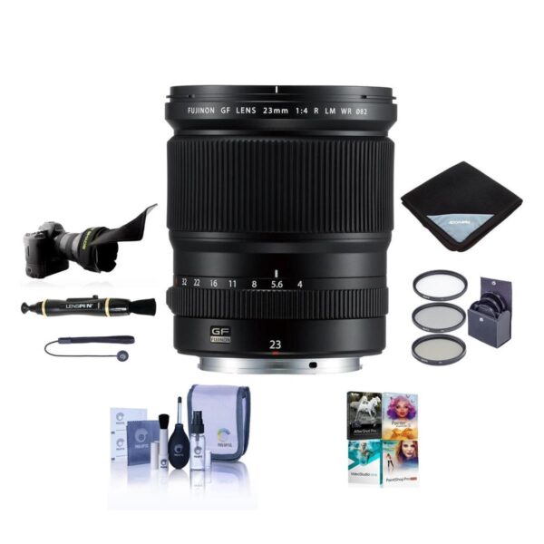 Fujifilm GF 23mm f4 R LM WR Lens with Accessory Kit