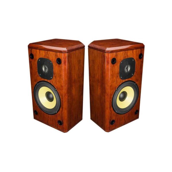 Induction Dynamics S2LR 2-Way Side-Wall Loudspeaker, Black Gloss, Pair