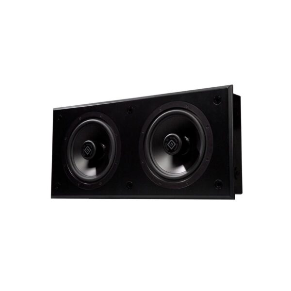 Induction Dynamics SW4.IW 10 In-Wall Dual Subwoofer, Black Gloss
