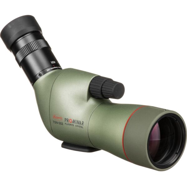 Kowa 15-45x55 Prominar Series TSN-553 Angled Water Proof Spotting Scope, Green