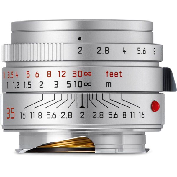 Leica 35mm f2.0 SUMMICRON-M Aspherical Lens, Silver - Open Box