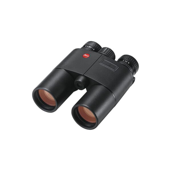Leica 8x42 Geovid-R Water Proof Roof Prism Binocular with 7.0 Degree Angle of View and Rangefinder - Yards, Black