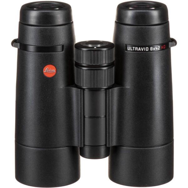 Leica 8x42 Ultravid HD Plus Water Proof Roof Prism Binocular with 7.4 Degree Angle of View, Black