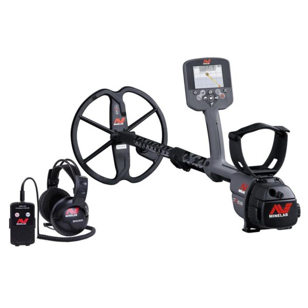 Minelab CTX 3030 Waterproof All Terrain Metal Detector with Full Color LCD, 11 Double-D Smart Search Coil, 1.5kHz - 100kHz Operating Frequencies