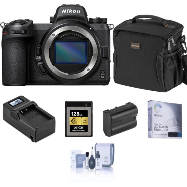 Nikon Z 6II Mirrorless Digital Camera Body with 128GB CFexpress Kit