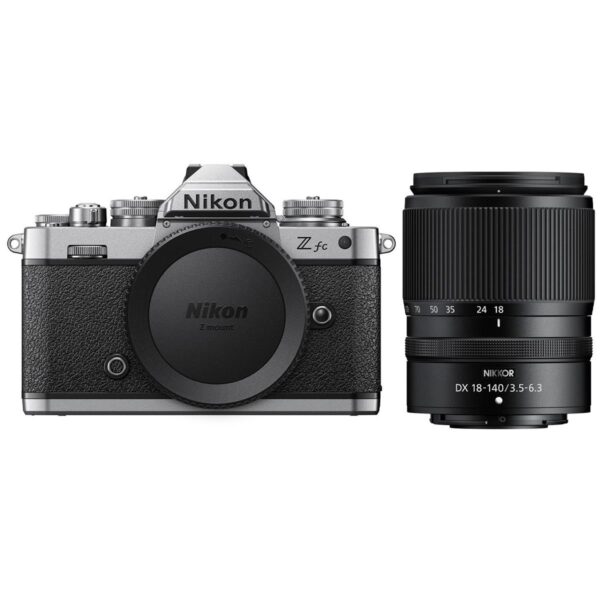 Nikon Z fc DX-Format Mirrorless Camera Body with NIKKOR Z DX 18-140mm f3.5-6.3 VR Lens