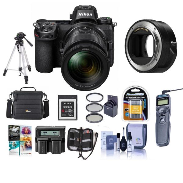 Nikon Z6 FX-Format Mirrorless Camera with NIKKOR Z 24-70mm f4 S Lens WACC KIT