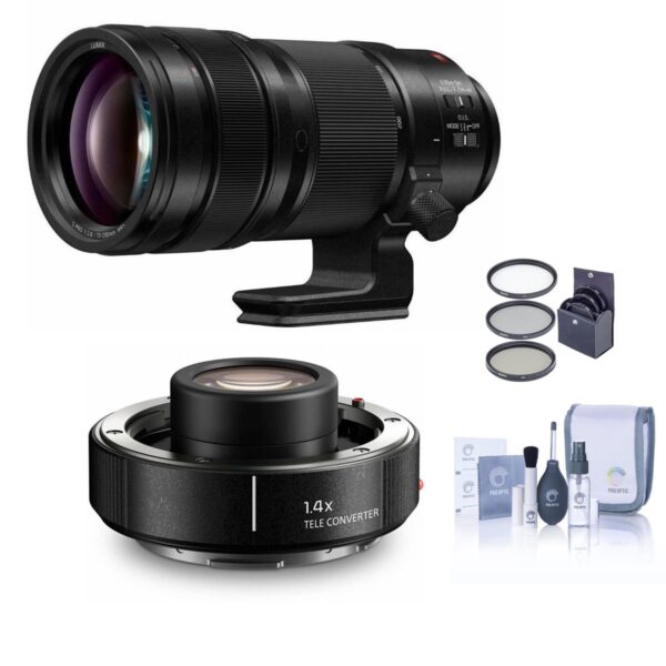 Panasonic 70-200mm f2.8 LUMIX S Pro O.I.S L-Mount Lens W1.4x Teleconverter Kit
