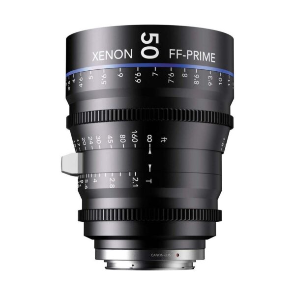 Schneider Kreuznach Xenon FF T2.150mm Prime Lens for Canon EF Mount, 0.50m (1.64') Close Focus, Manual Focus