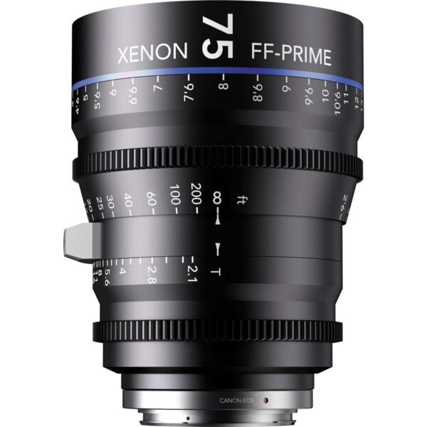 Schneider Kreuznach Xenon FF T2.175mm Prime Lens for Canon EF Mount, 0.98m (3.21') Close Focus, Manual Focus