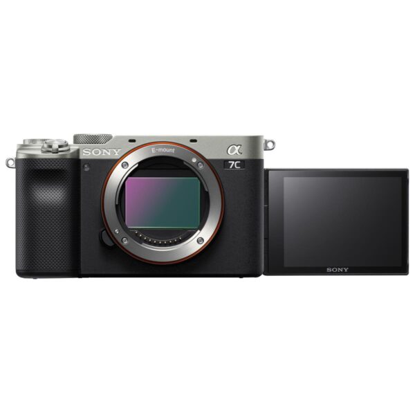 Sony Alpha 7C Mirrorless Digital Camera, Silver