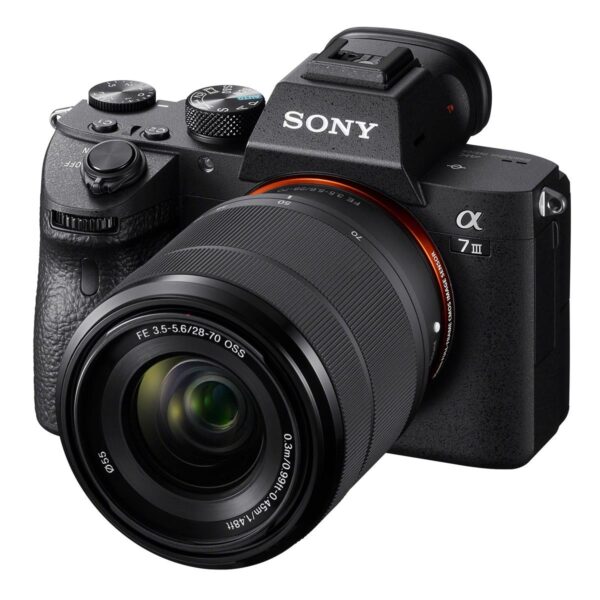 Sony Alpha a7 III 24MP UHD 4K Mirrorless Digital Camera with FE 28-70mm Lens