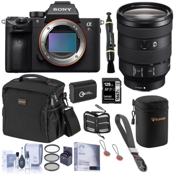 Sony Alpha a7R III Mirrorless Camera (V2) with 24-105mm f4 Lens, Accessory Kit