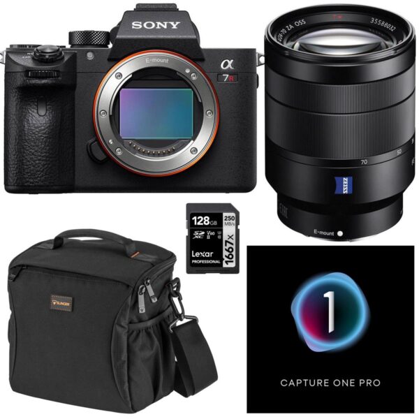 Sony Alpha a7R III Mirrorless Camera (V2) with FE 24-70mm f4 Lens, Capture One