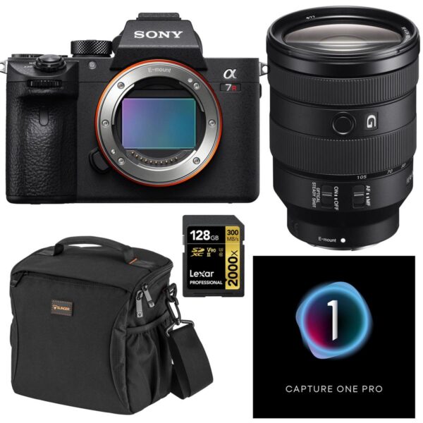 Sony Alpha a7R IV Mirrorless Camera (V2) with FE 24-105mm f4 Lens, Capture One