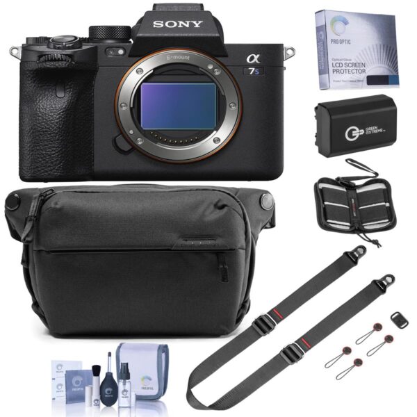 Sony Alpha a7S III Mirrorless Digital Camera Body with Peak Design Accessories