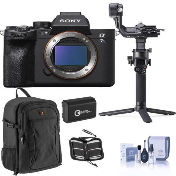 Sony Alpha a7S III Mirrorless Digital Camera Body with DJI RSC 2 & Accessories