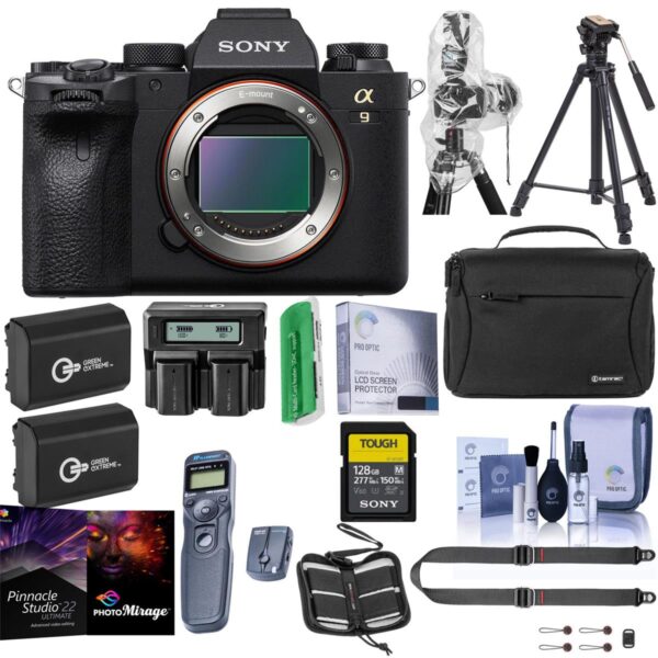 Sony Alpha a9 II Mirrorless Digital Camera Body - With Premium Accessory Kit
