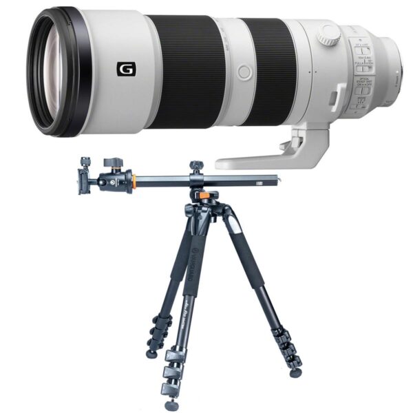Sony FE 200-600mm f5.6-6.3 G OSS E-Mount Lens - With Vanguard Alta Pro 263AB 100 Tripod with SBH-100 Head