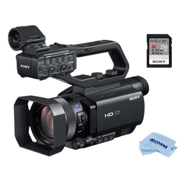 Sony HXR-MC88 HD Camcorder with Fast Hybrid AF, 24x Zoom W256GB SF-M SDXC Card