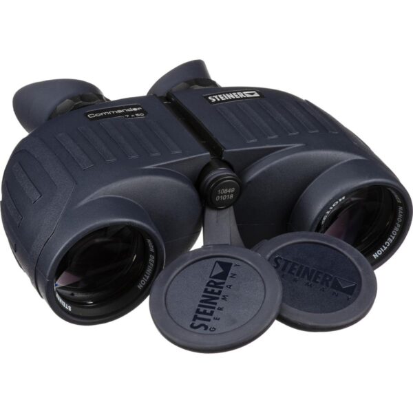 Steiner 7x50 Commander Marine Water Proof Porro Prism Binocular with 8.4 Degree Angle of View, Blue