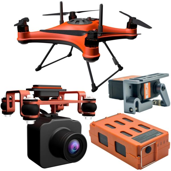 Swellpro SplashDrone 4 Waterproof Drone with Fixed Camera 1080p, Payload Release