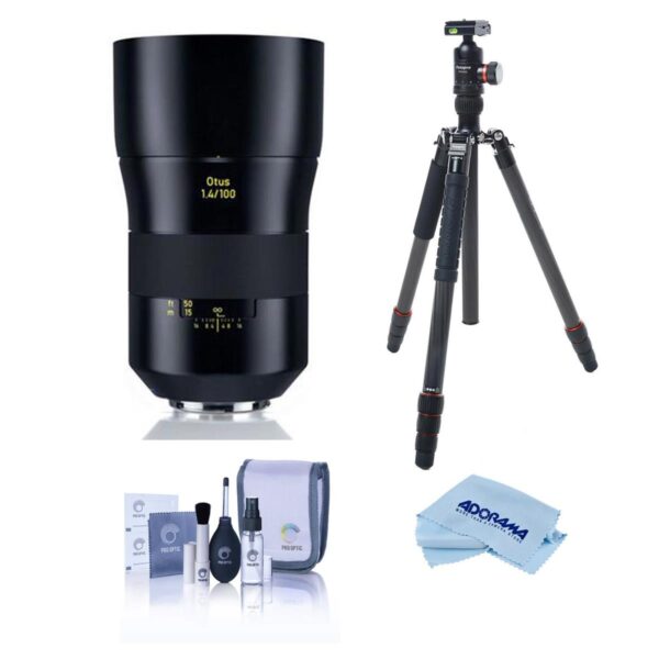 Zeiss 100mm f1.4 Apo Sonnar ZE Manual Focus Lens FCanon EF WFotoPro X-Go Trp