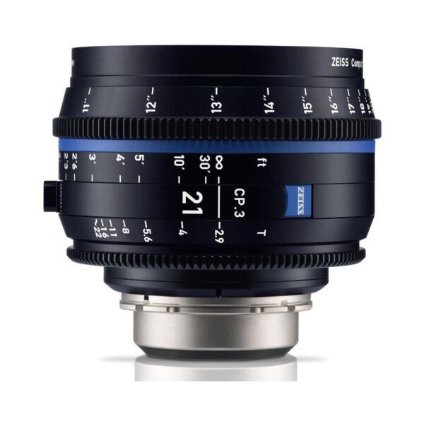 Zeiss 21mm T2.9 CP.3 Compact Prime Cine Lens (Feet) MFT (Micro 43s) Mount