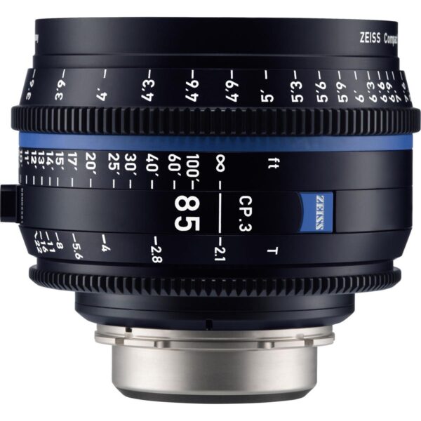 Zeiss 85mm T2.1 CP.3 Compact Prime Cine Lens (Feet) with MFT (Micro Four Thirds) Mount
