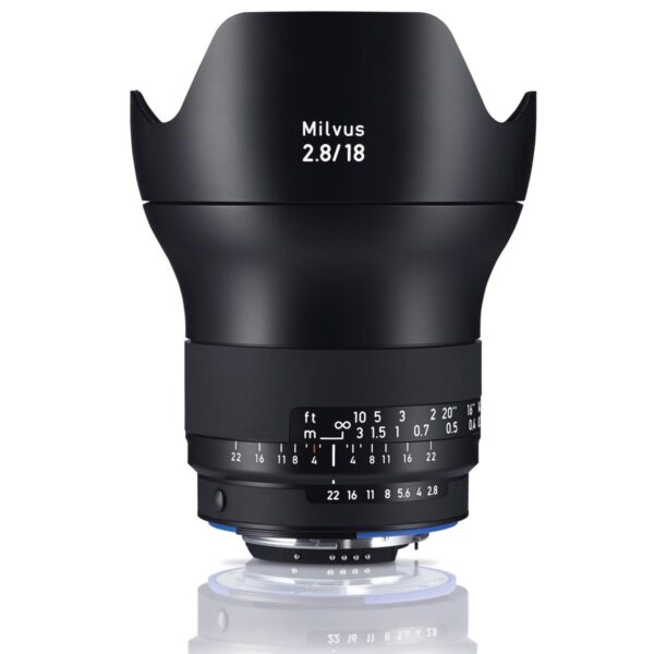 Zeiss Milvus 18mm f2.8 ZF.2 Lens for Nikon F